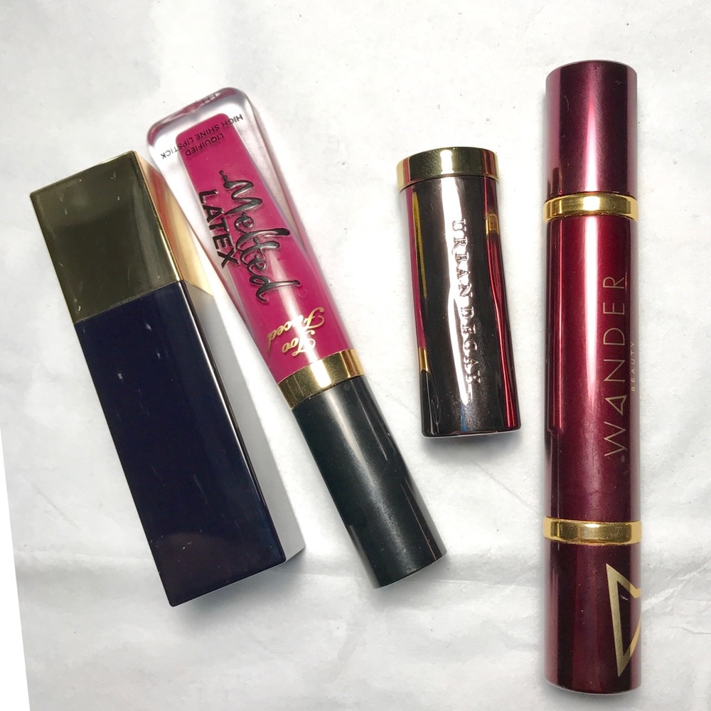 Bright lipsticks set